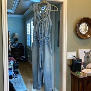 Seven for all Mankind denim capri jumper